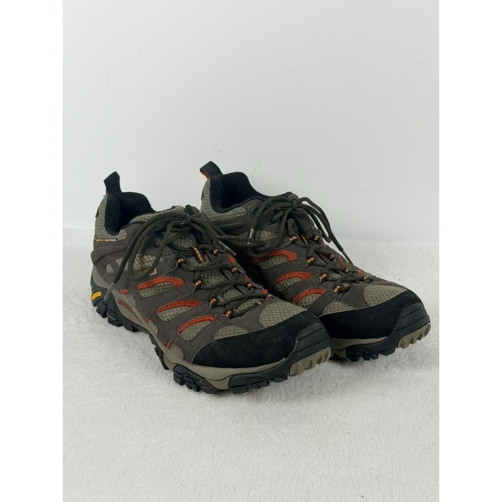 Merrell Moab Gore-Tex Mens 11 Dark Chocolate Waterproof Hiking Trail Shoes J8732